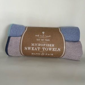 NWT oak and reed microfiber sweat towels